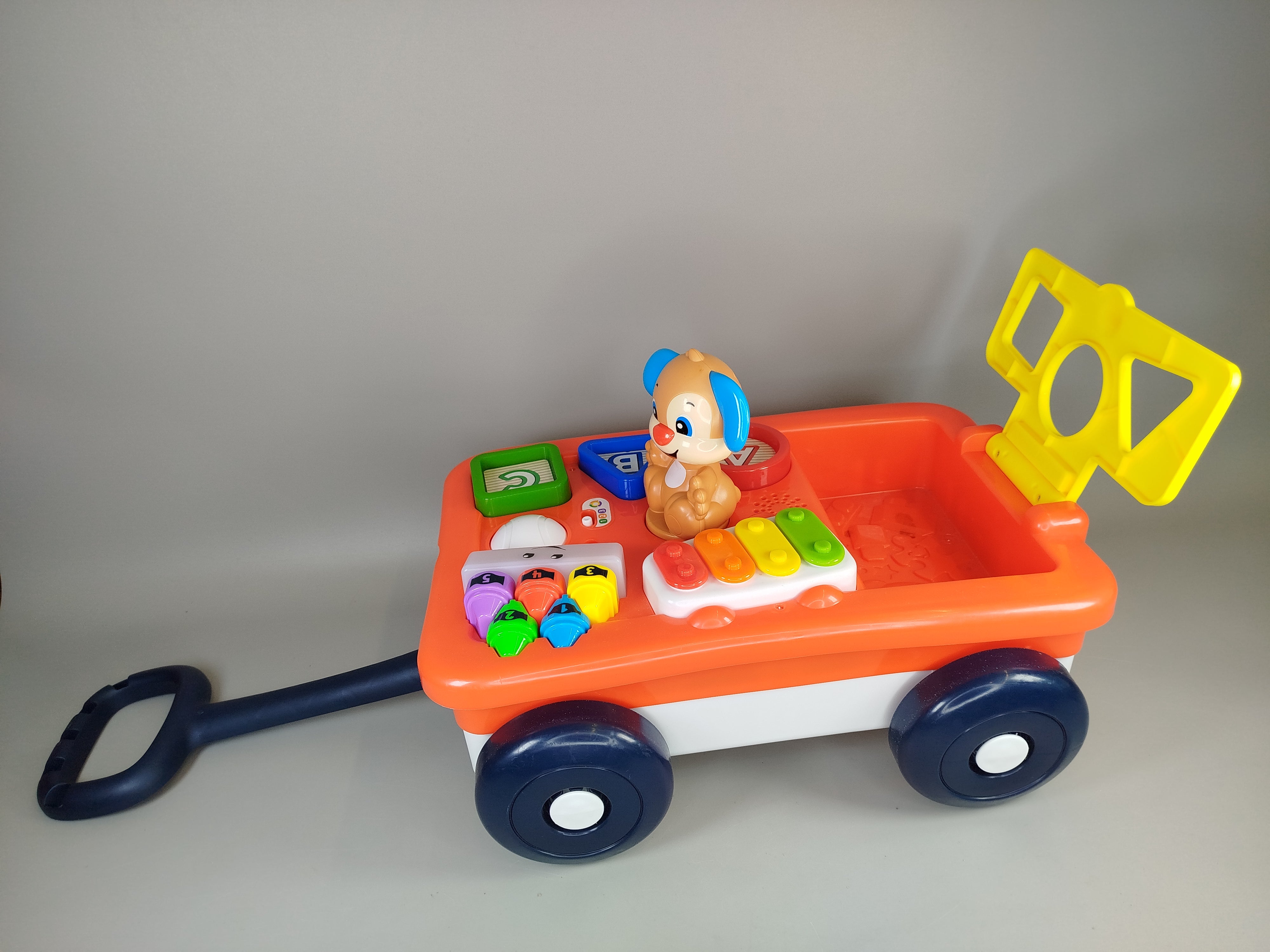 Fisher Price Zugspielzeug – Interaktiver Lernwagen, gebraucht